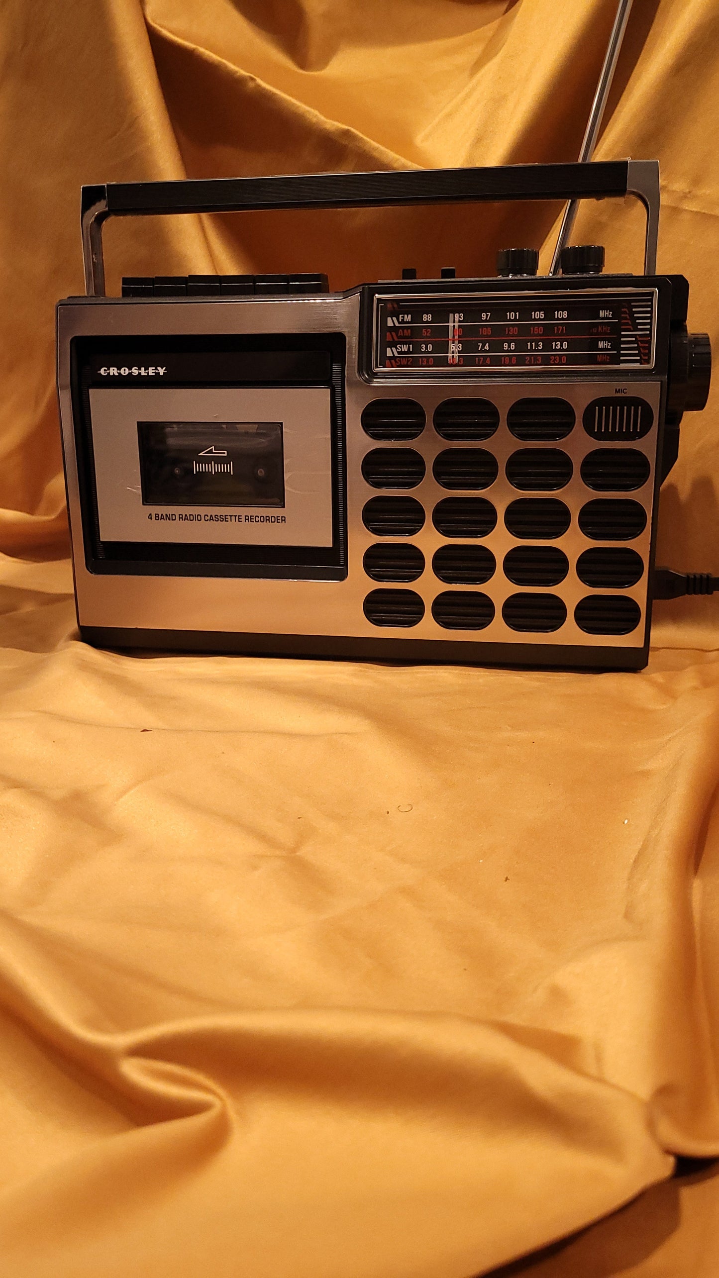 Radio Cassette Player With Modern Features