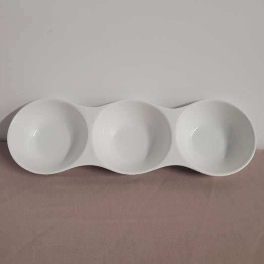 3 Section Serving Dish