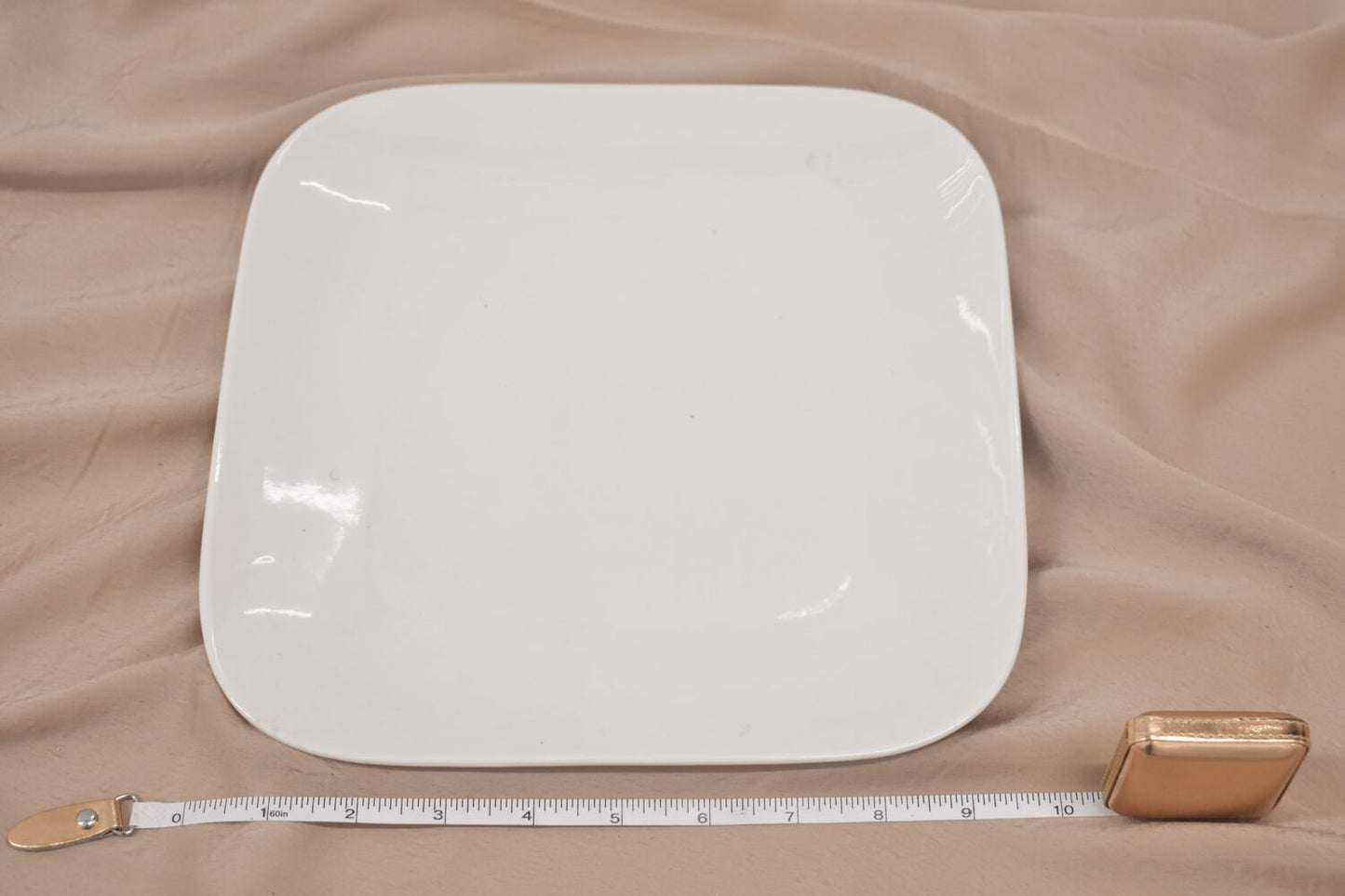 Large White Square Plates