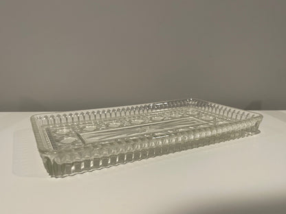 Small Pressed Glass Tray