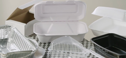 Prop Takeout Set With Containers and Bags